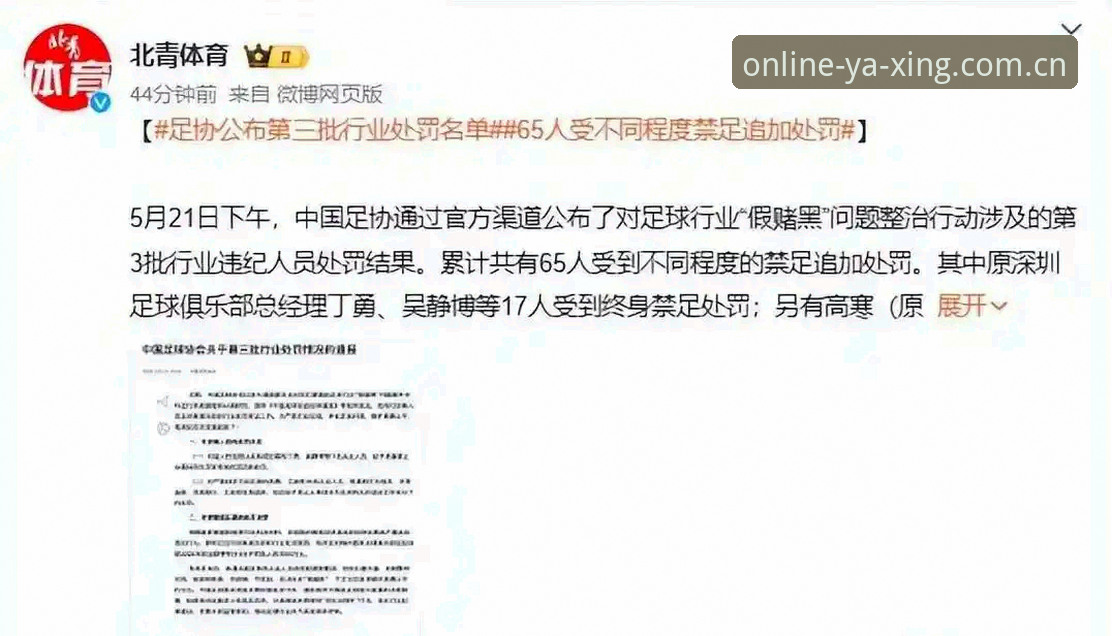 足协第三批禁足名单解读：从行业整顿看诚信在娱乐平台的重要性